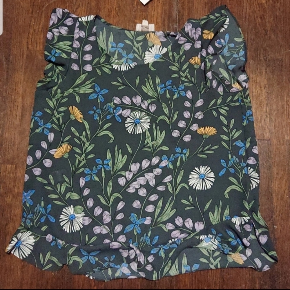 Loft floral blouse